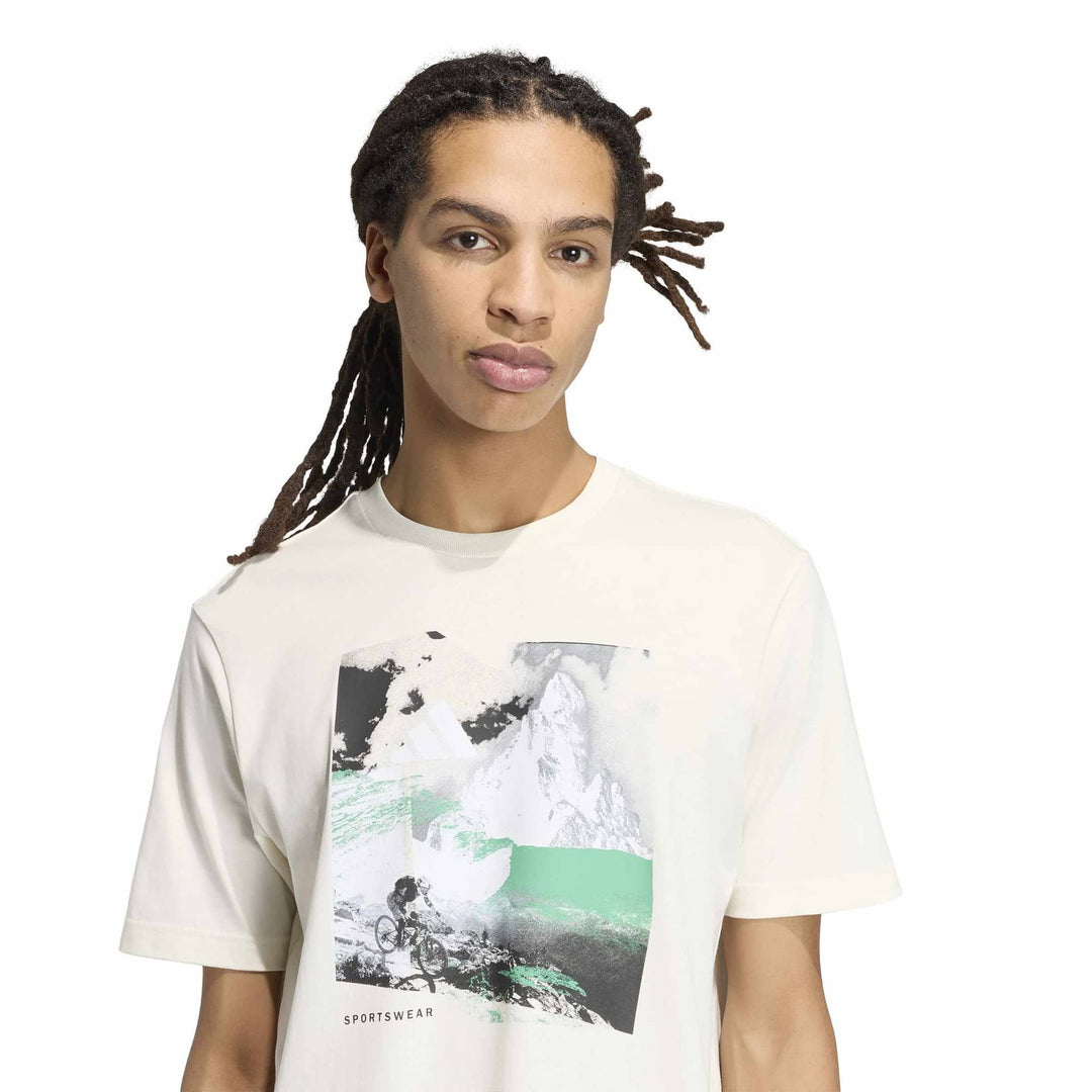adidas M Mos Outdoor T - owhite
