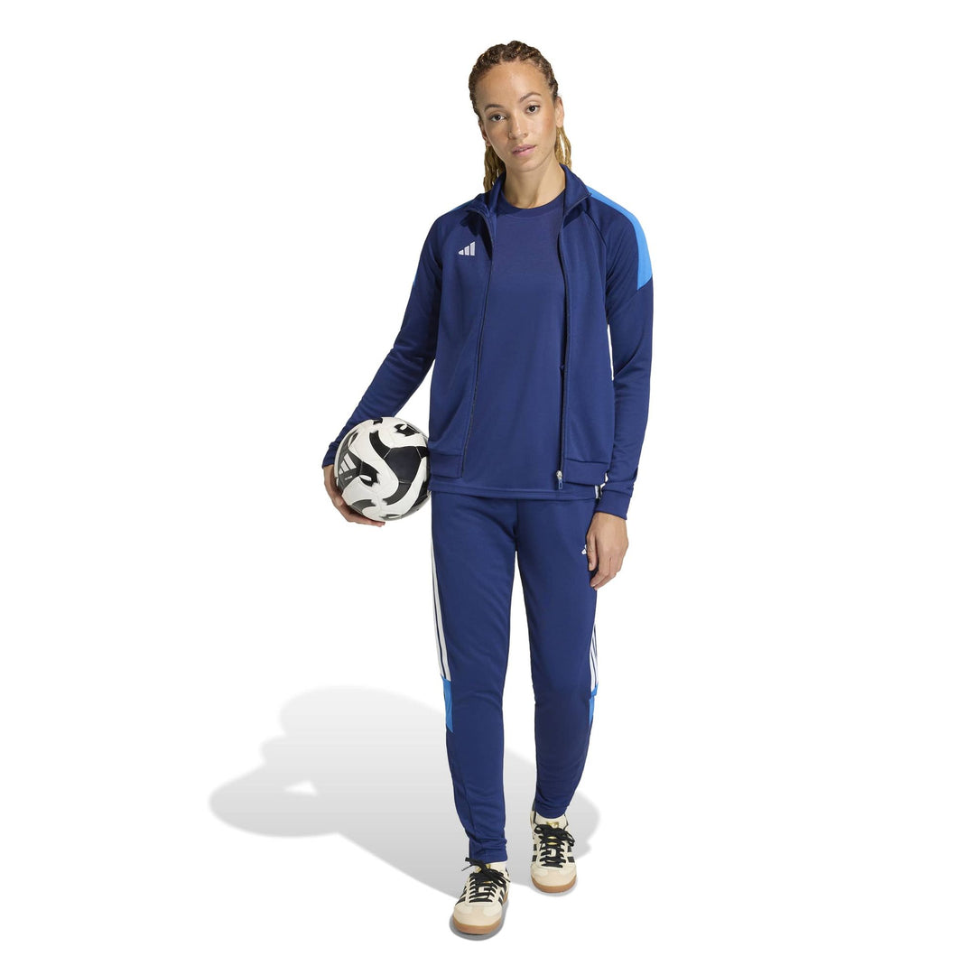 adidas Tiro Es Ts W - dkblue/broyal/white