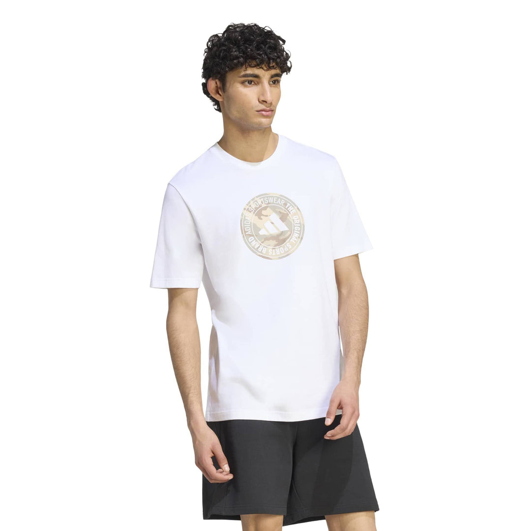 adidas M Camo Cir T - white