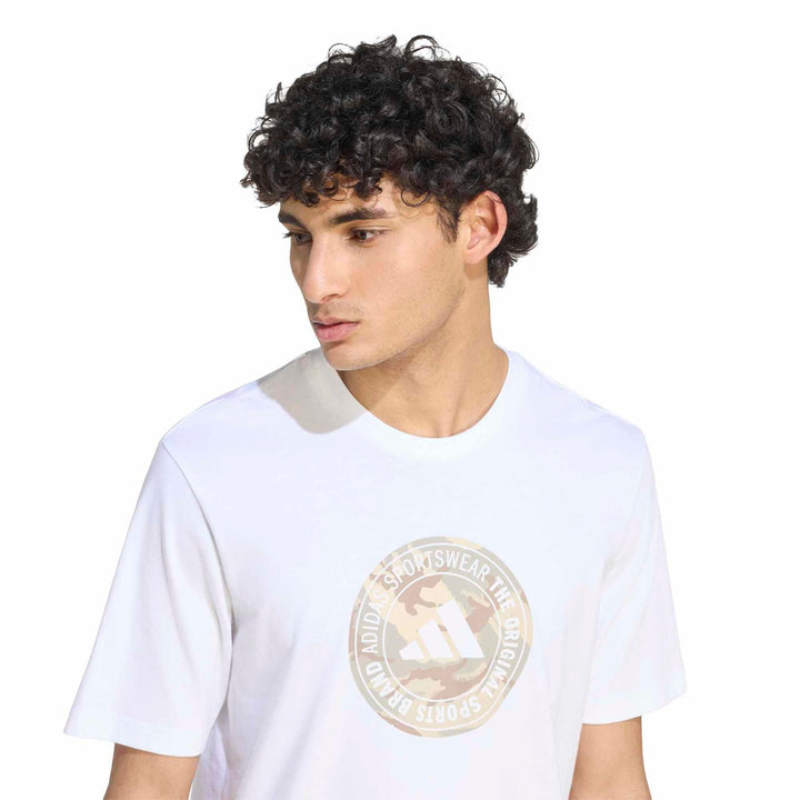 adidas M Camo Cir T - white