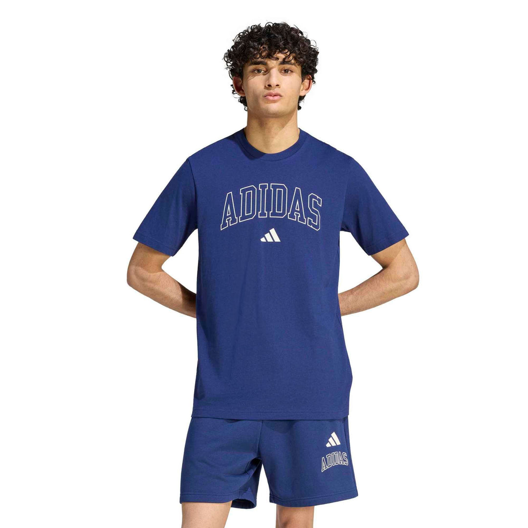 adidas M Collegiate T - dkblue