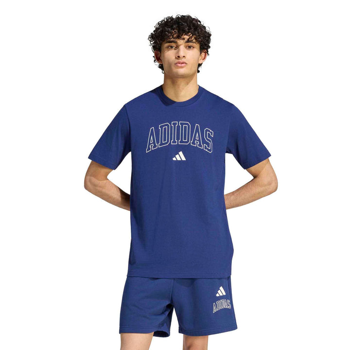 adidas M Collegiate T - dkblue