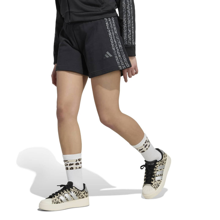 adidas Jg An 3S Ft Sh - black/multco/gresix