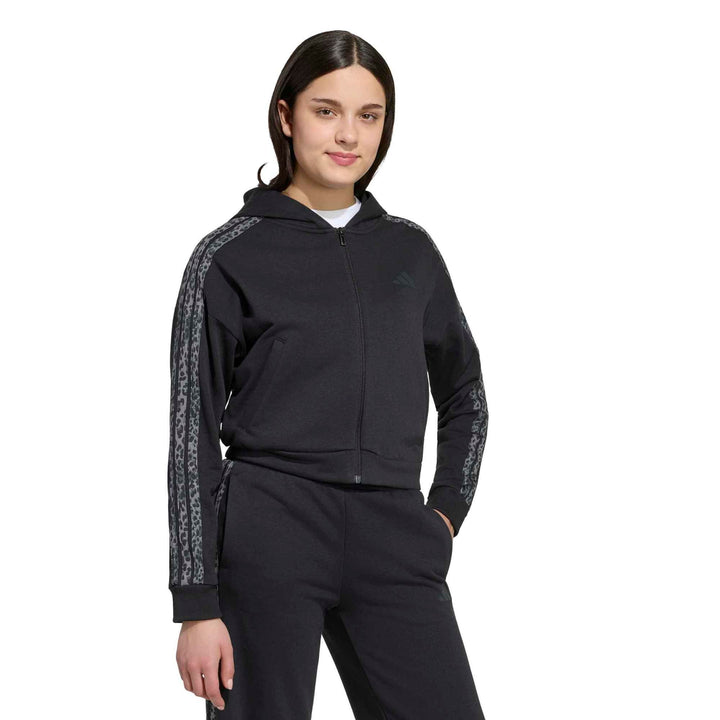 adidas Jg An 3S Ft Fz - black/multco/gresix