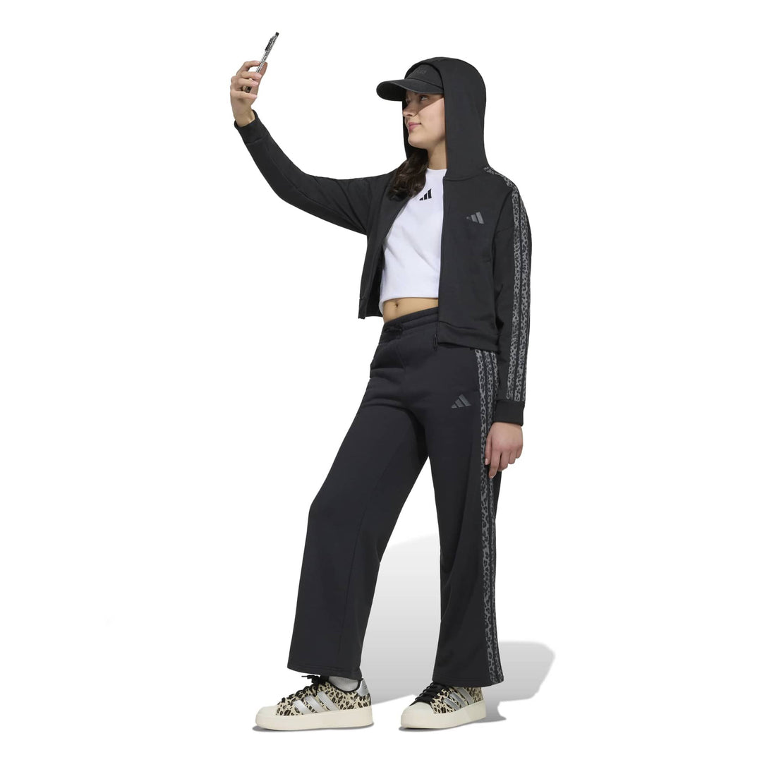 adidas Jg An 3S Ft Fz - black/multco/gresix