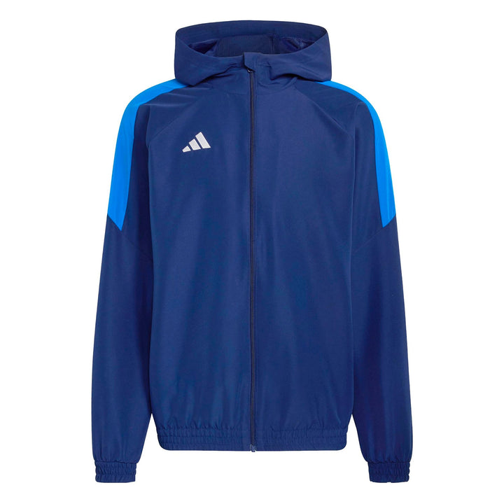 adidas Tiro Es W Hood - dkblue/broyal/white