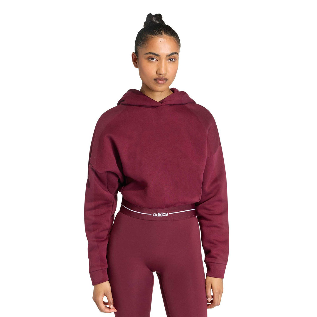 adidas Q1 Hyg Hoodie - maroon