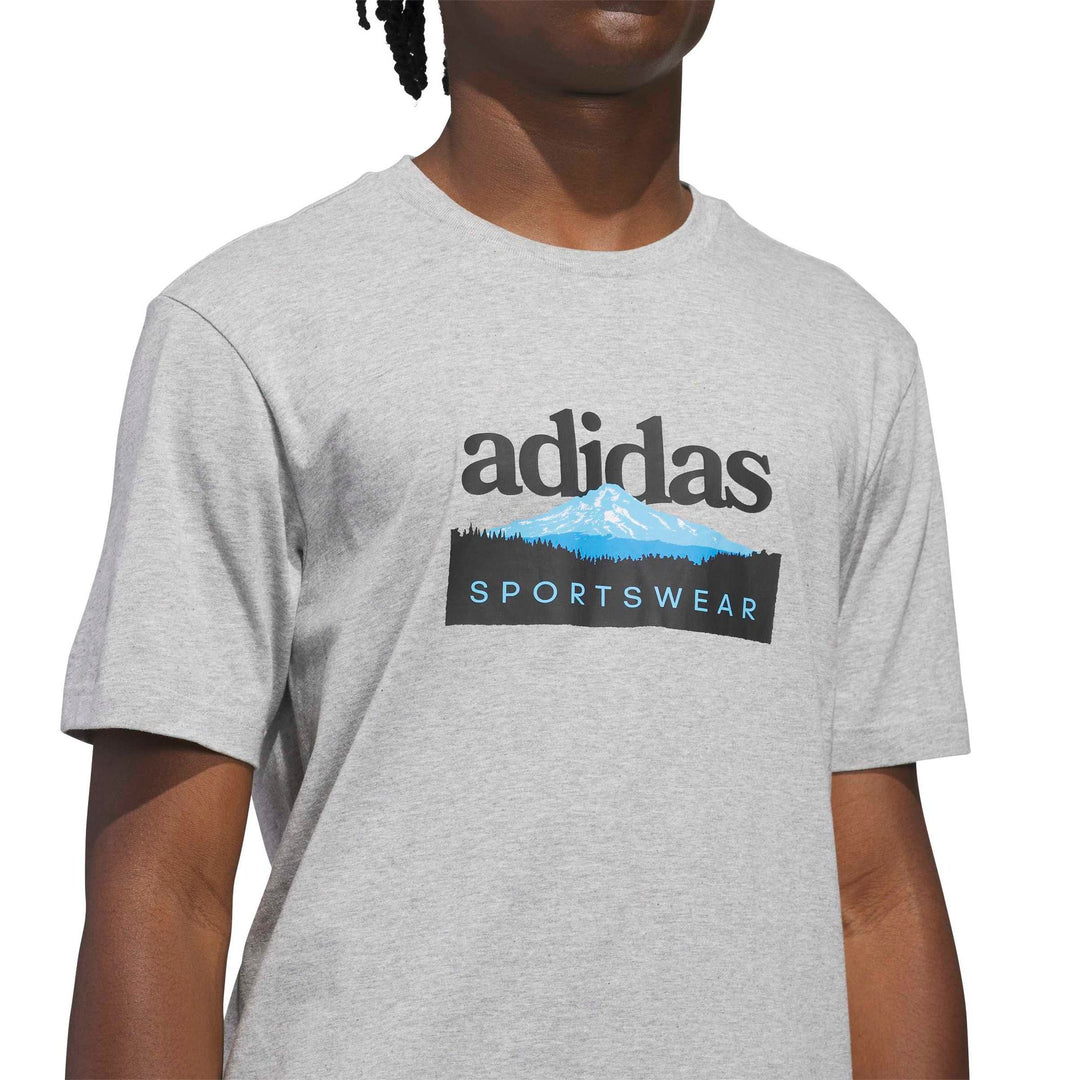 adidas M Sprtmn Mtn T - mgreyh