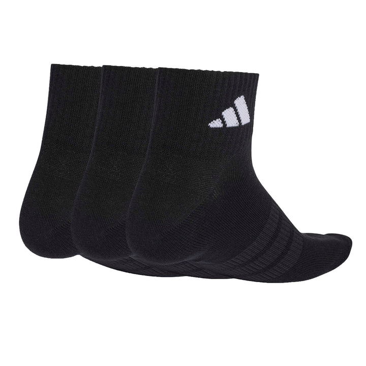 adidas T Ess Ank 3P - black/black/white