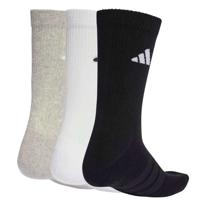 adidas C Ess Crw 3P - mgreyh/white/black