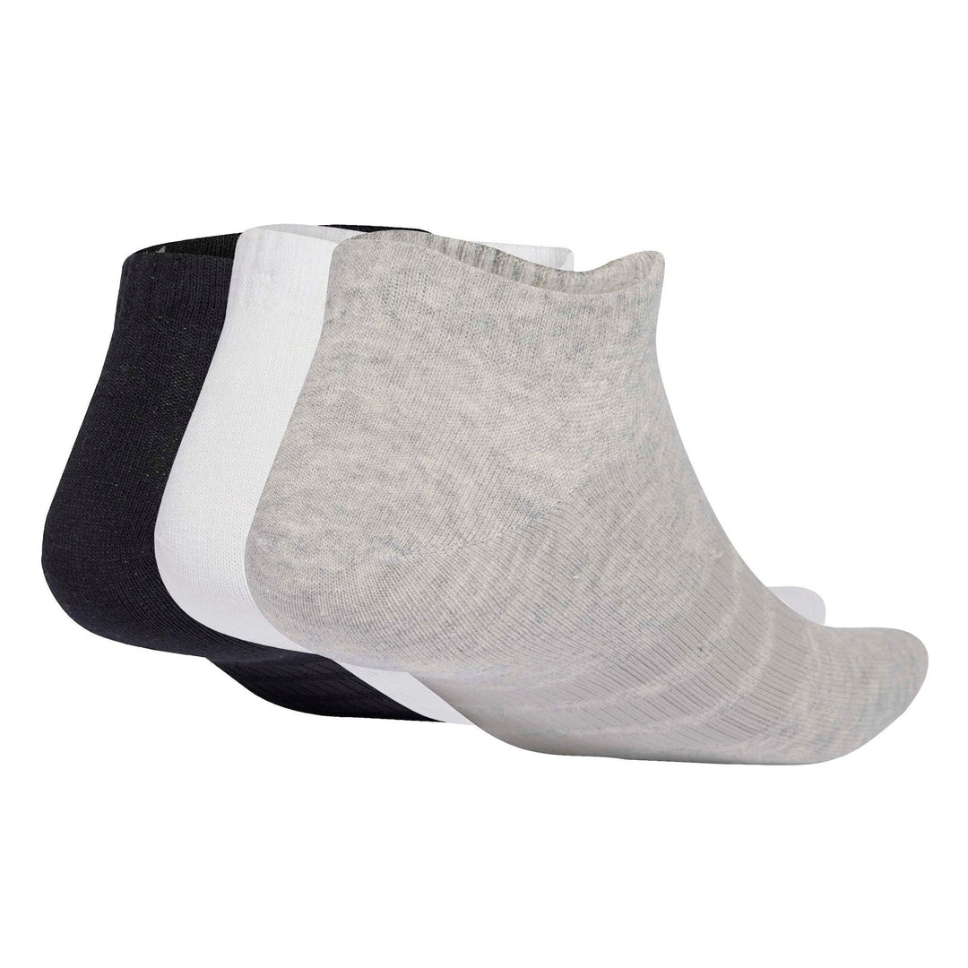 adidas T Ess Low 3P - mgreyh/white/black