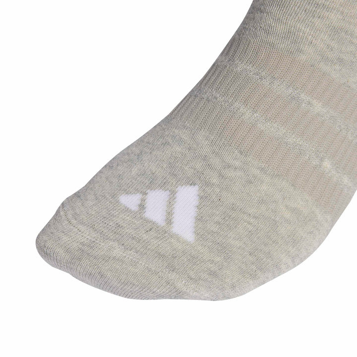 adidas T Ess Low 3P - mgreyh/white/black