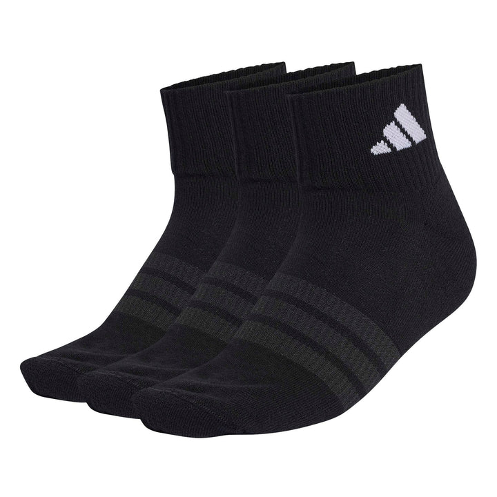 adidas C Ess Ank 3P - black/black/white