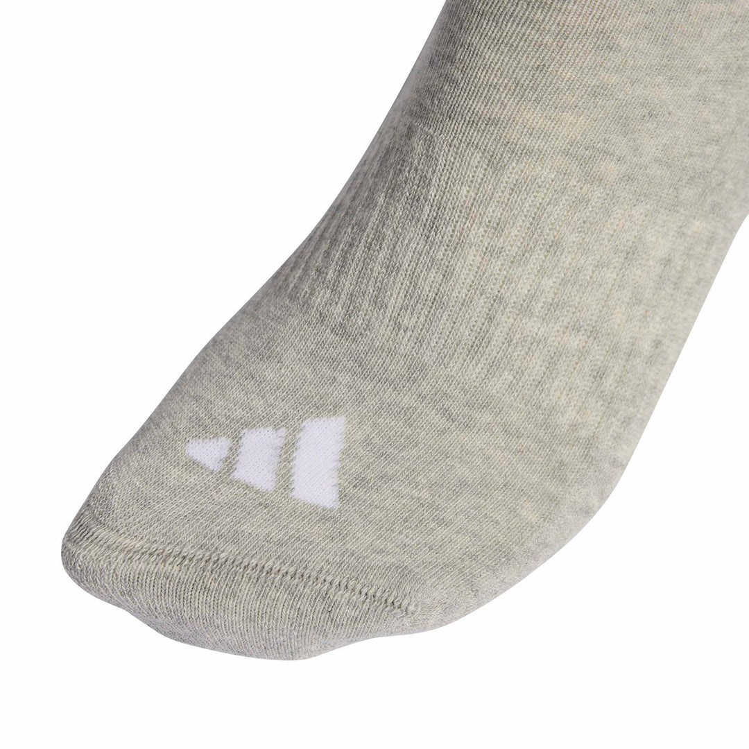 adidas 3S Ess C Crw 3P - mgreyh/white/black