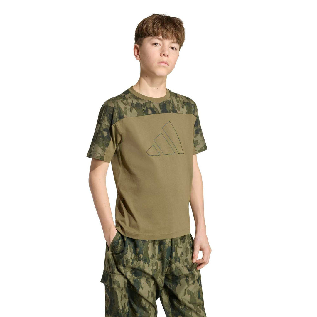 adidas J  Camo T - olistr/junink