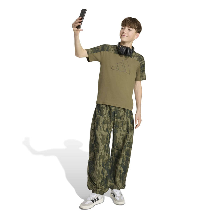 adidas J  Camo T - olistr/junink