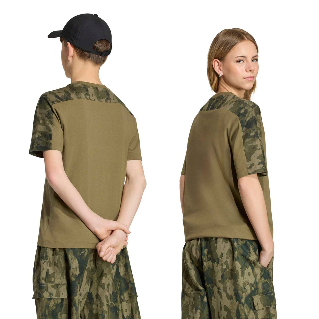 adidas J  Camo T - olistr/junink