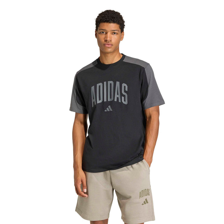 adidas M Collegiate Te - black/gresix