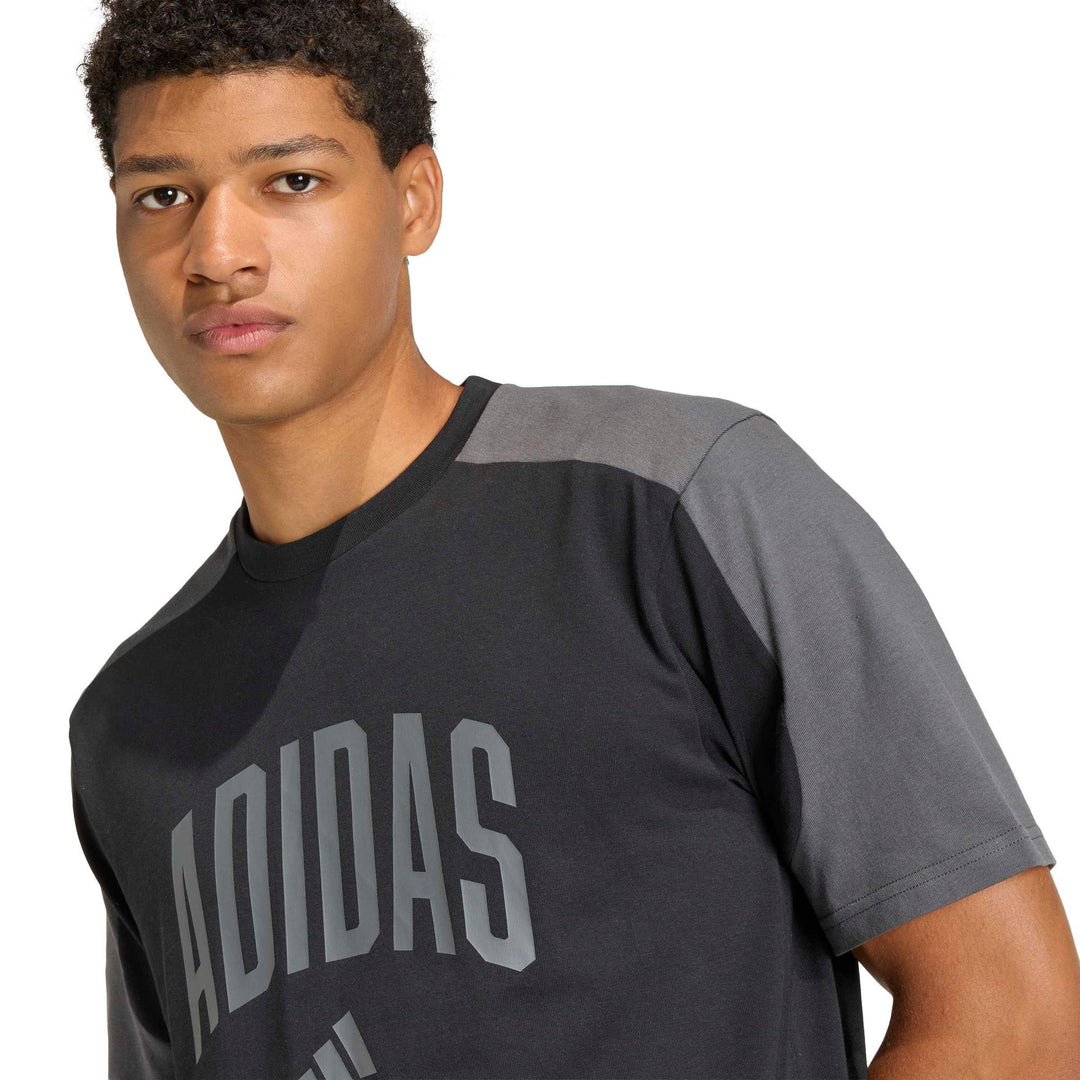 adidas M Collegiate Te - black/gresix