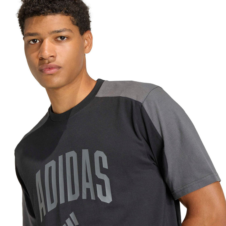adidas M Collegiate Te - black/gresix