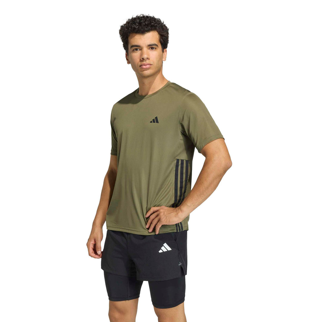 adidas We Bas 3S T - olistr/black