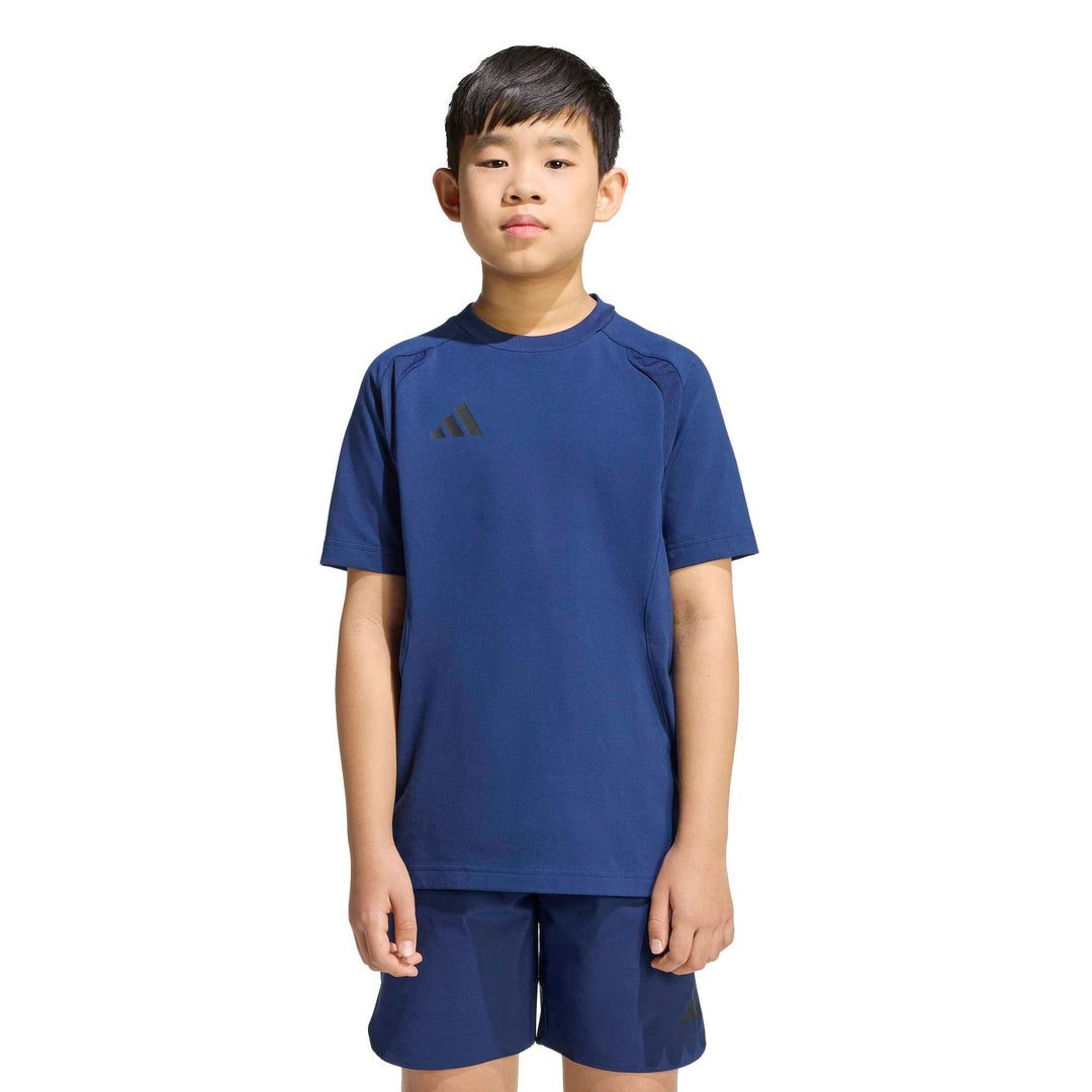 adidas Tt Tee Y Kinder - tenabl/black