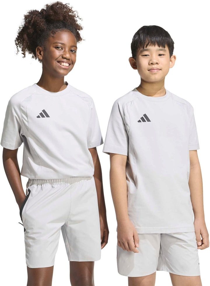 adidas Tt Tee Y Kinder - tmlggr/black