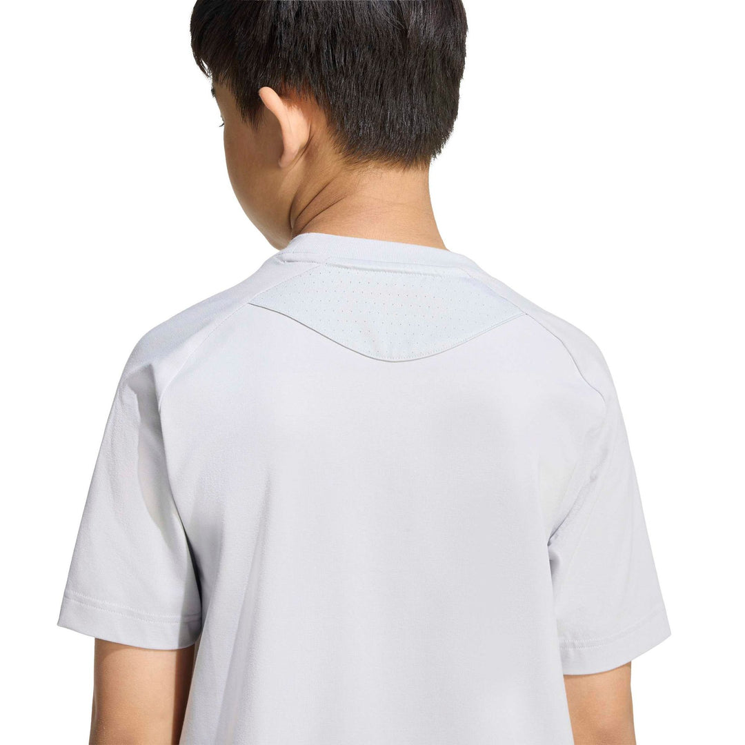 adidas Tt Tee Y Kinder - tmlggr/black