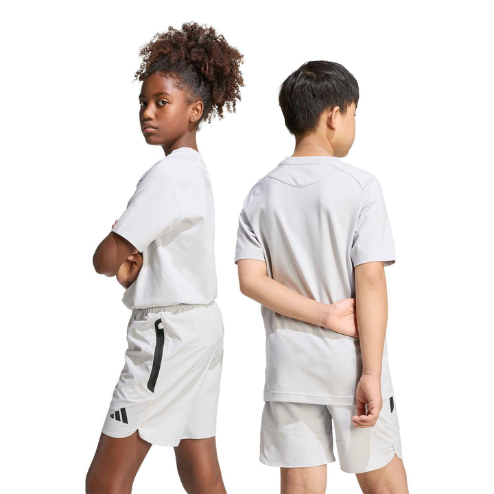 adidas Tt Tee Y Kinder - tmlggr/black
