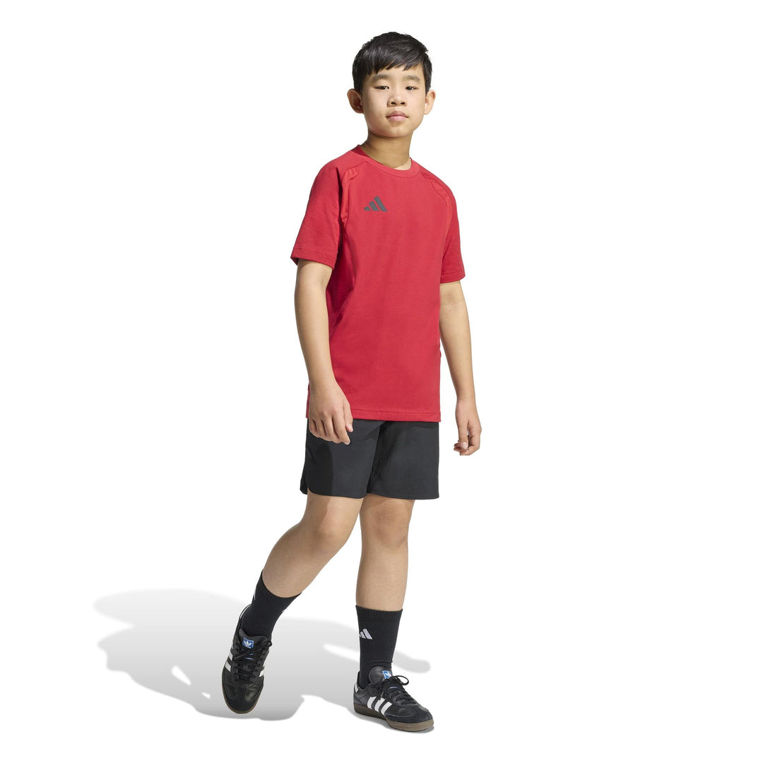 adidas Tt Tee Y Kinder - tepore/black