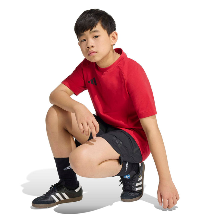 adidas Tt Tee Y Kinder - tepore/black