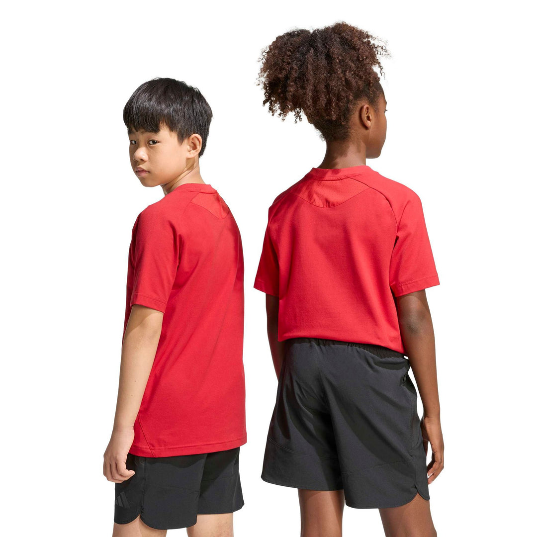 adidas Tt Tee Y Kinder - tepore/black