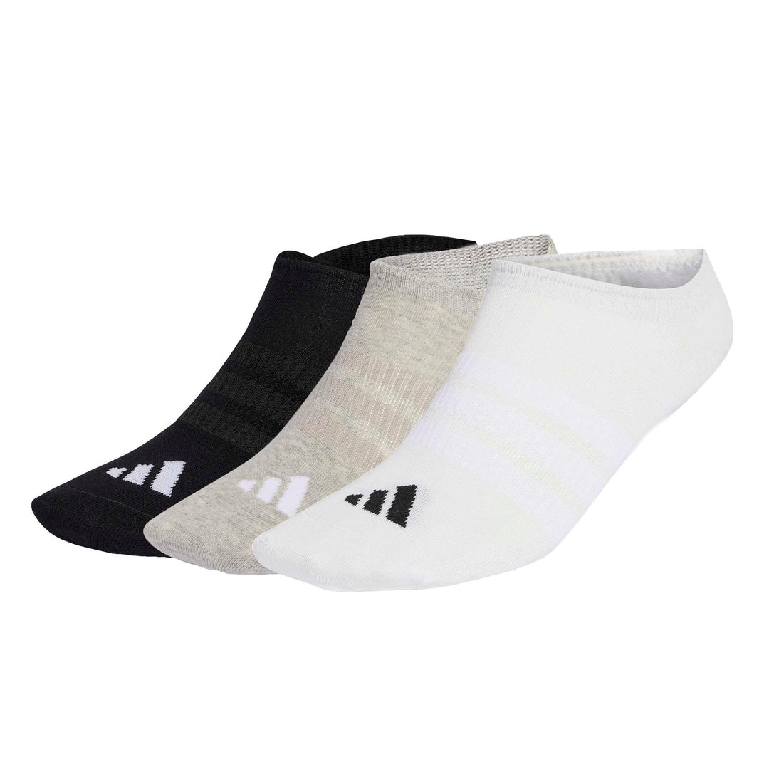 adidas T Ess Ns 3P - mgreyh/white/black