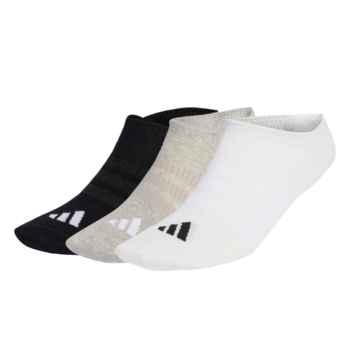 adidas T Ess Ns 3P - mgreyh/white/black