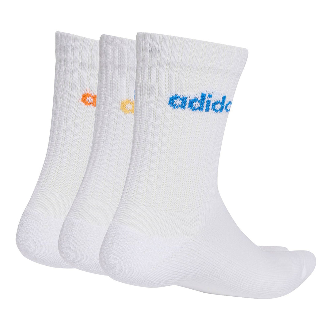 adidas C Lin Crew 3P - white/puor/semiic/ray