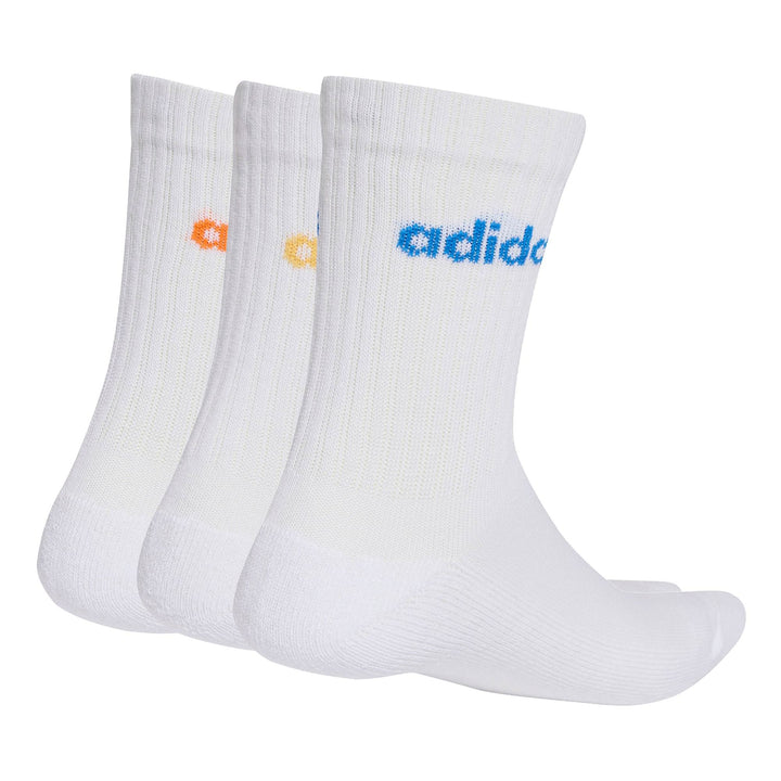 adidas C Lin Crew 3P - white/puor/semiic/ray