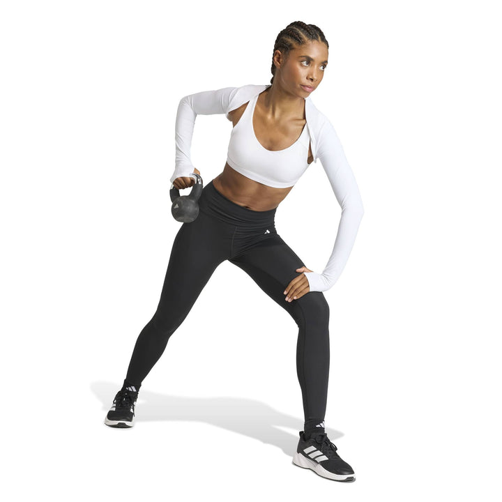 adidas Pwr Ess C Shrug - white