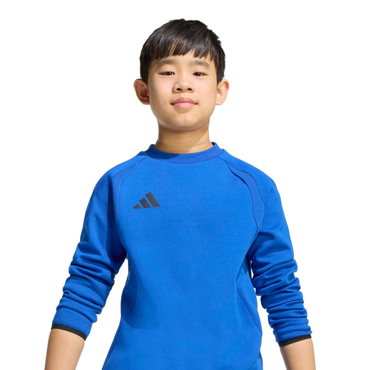 adidas Tt Crew Y Kinder - royblu/black