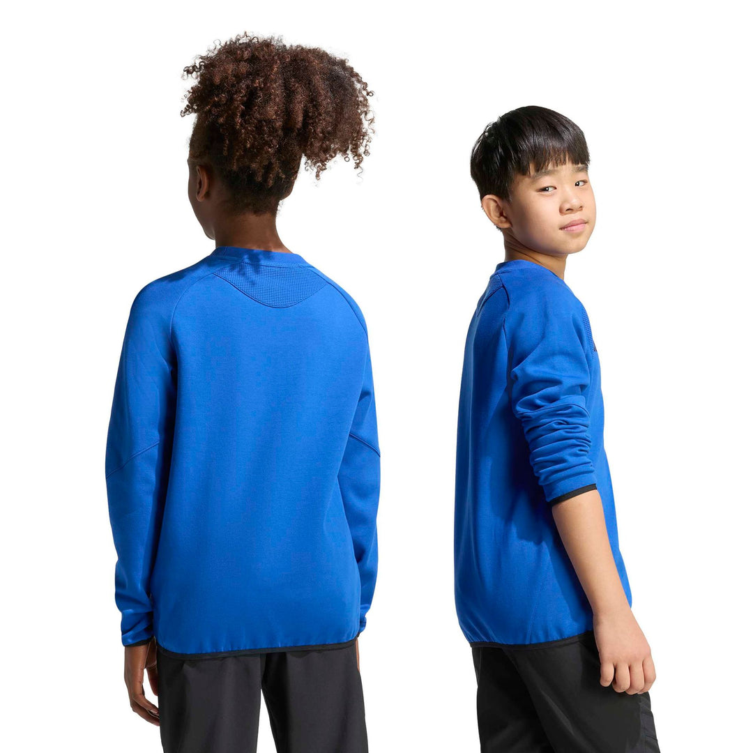 adidas Tt Crew Y Kinder - royblu/black