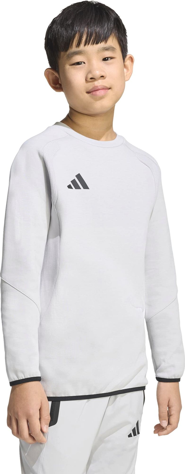 adidas Tt Crew Y Kinder - tmlggr/black