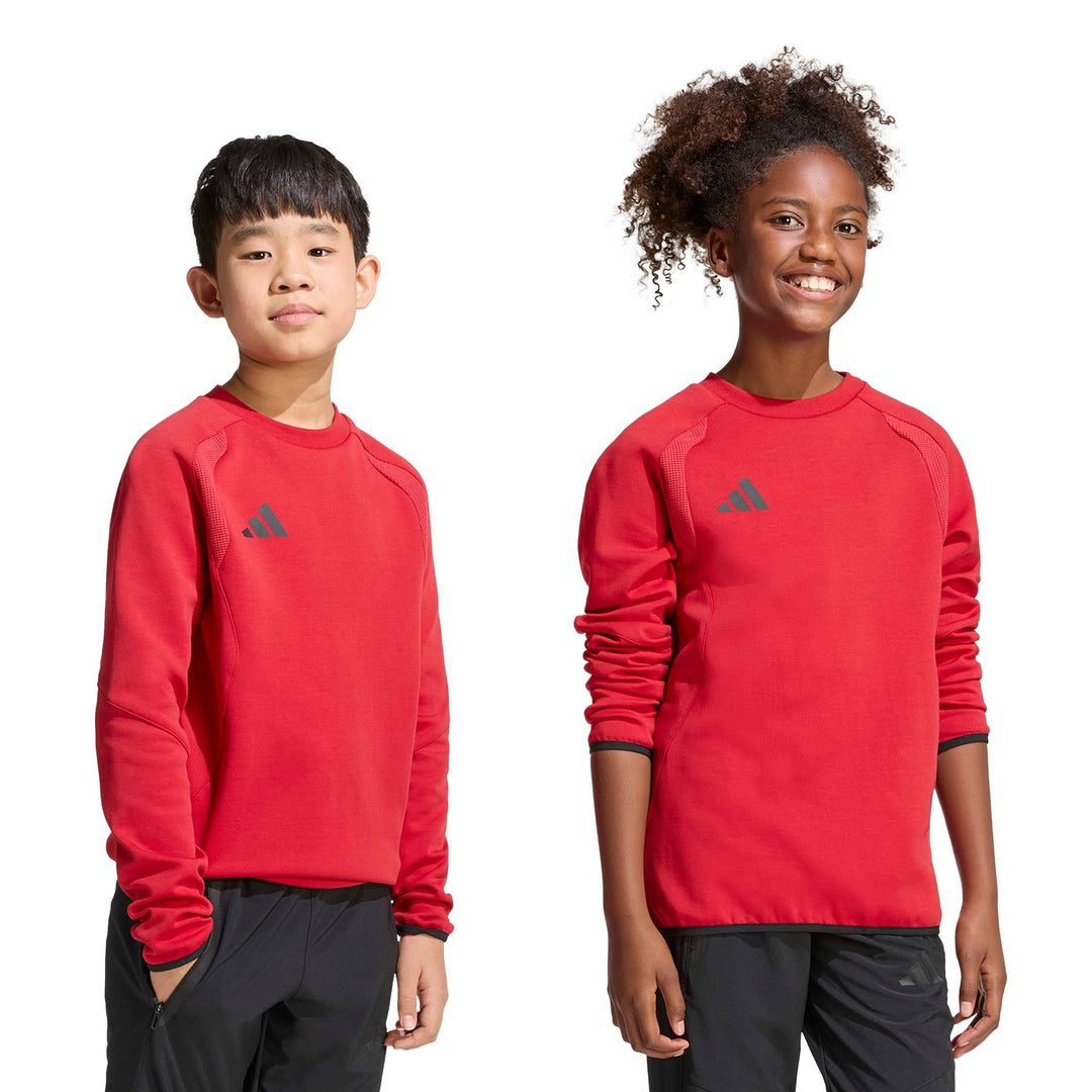 adidas Tt Crew Y Kinder - tepore/black