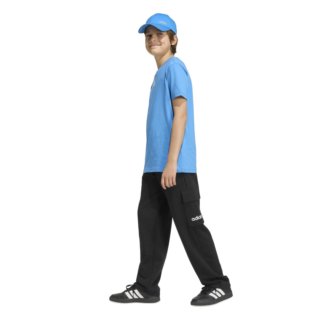 adidas J Sl Tee 160 - rayblu/white