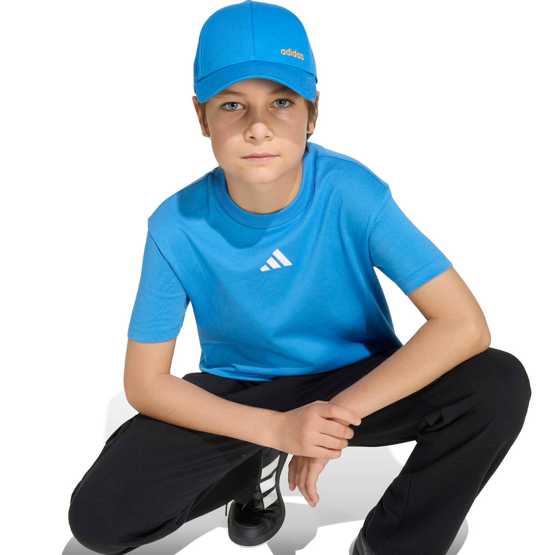 adidas J Sl Tee 160 - rayblu/white