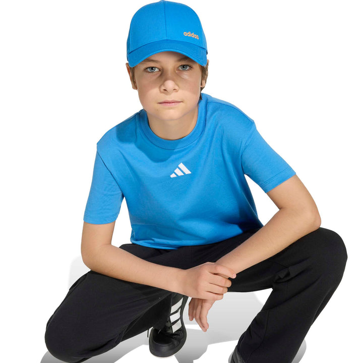 adidas J Sl Tee 160 - rayblu/white
