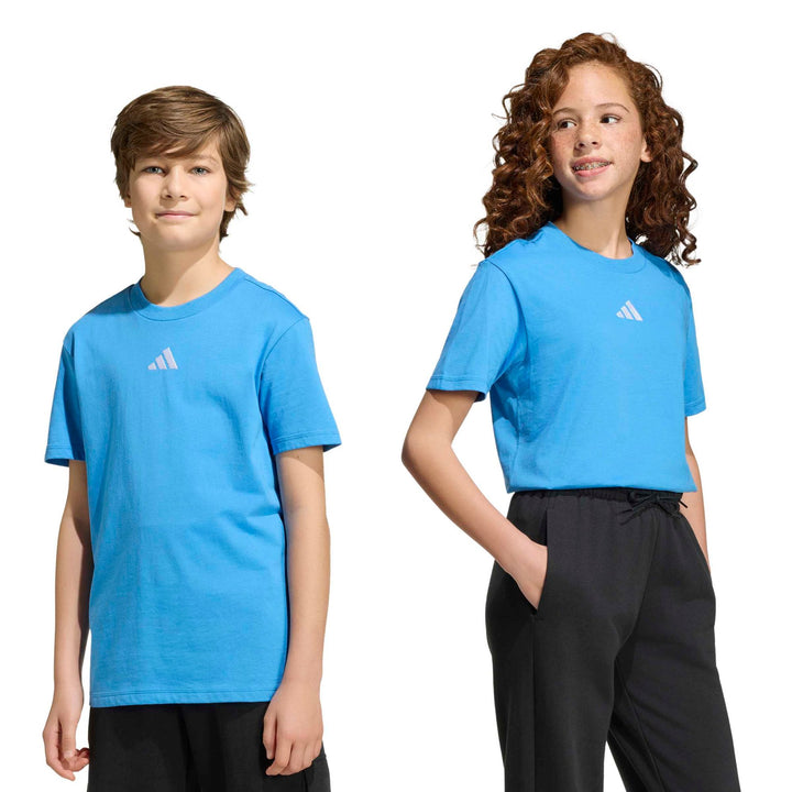 adidas J Sl Tee 160 - rayblu/white