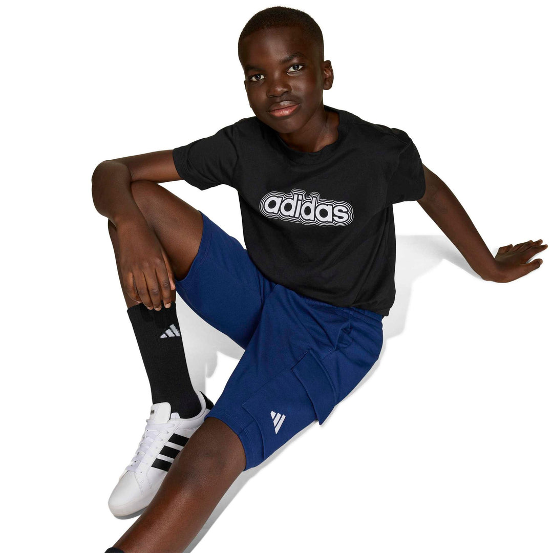 adidas J Sl Ft C Sh - dkblue/white