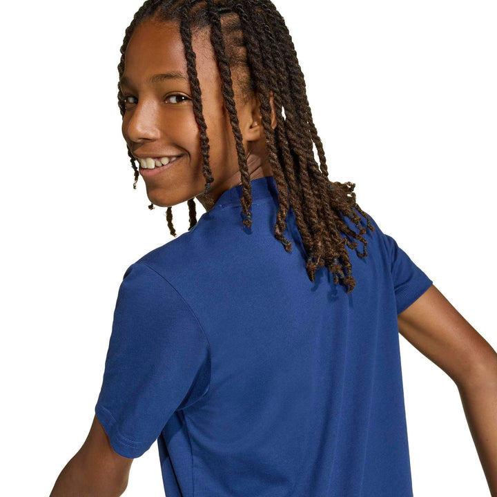 adidas J Std Gfx Tee - dkblue/puor