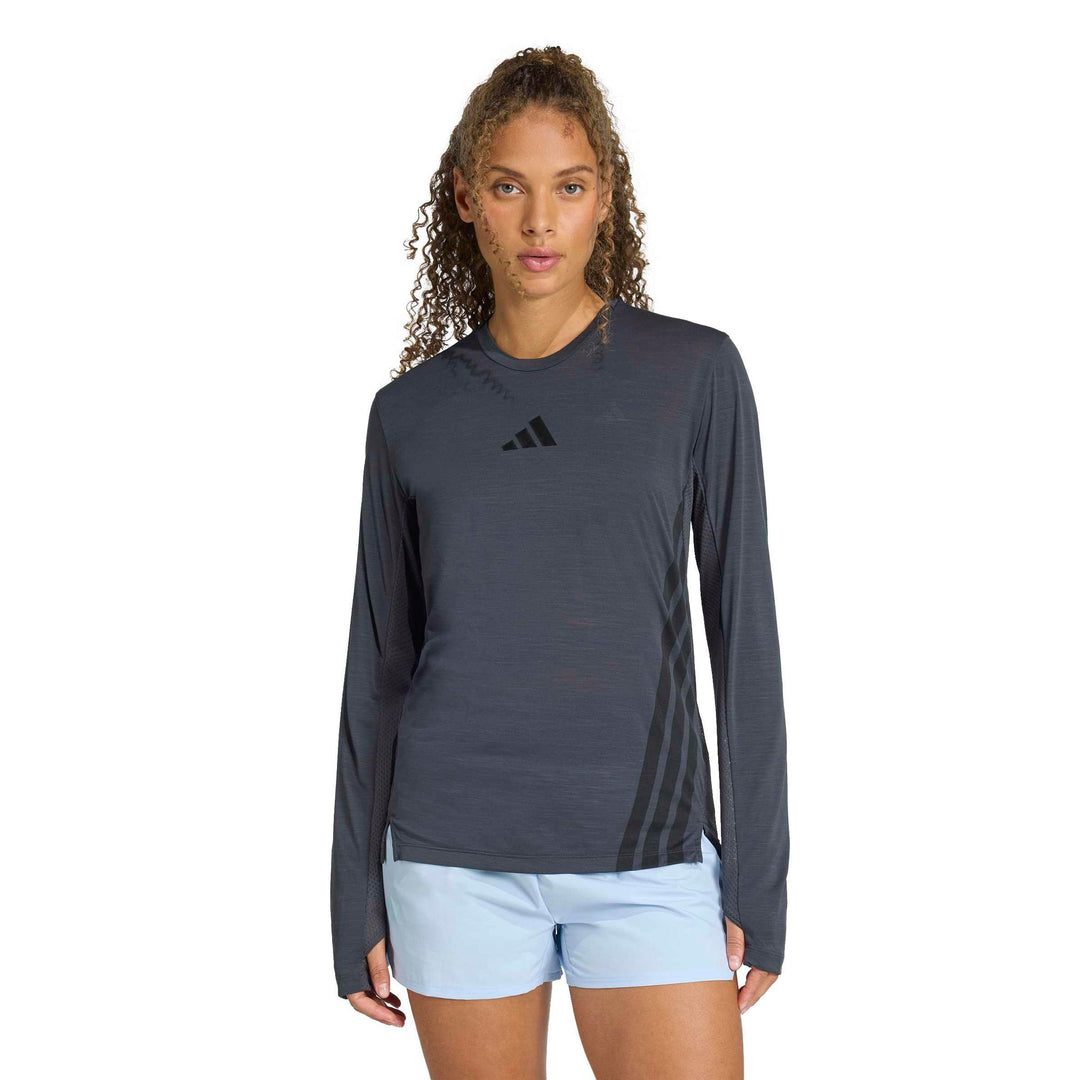adidas W Xpr Ls Tee - carbon