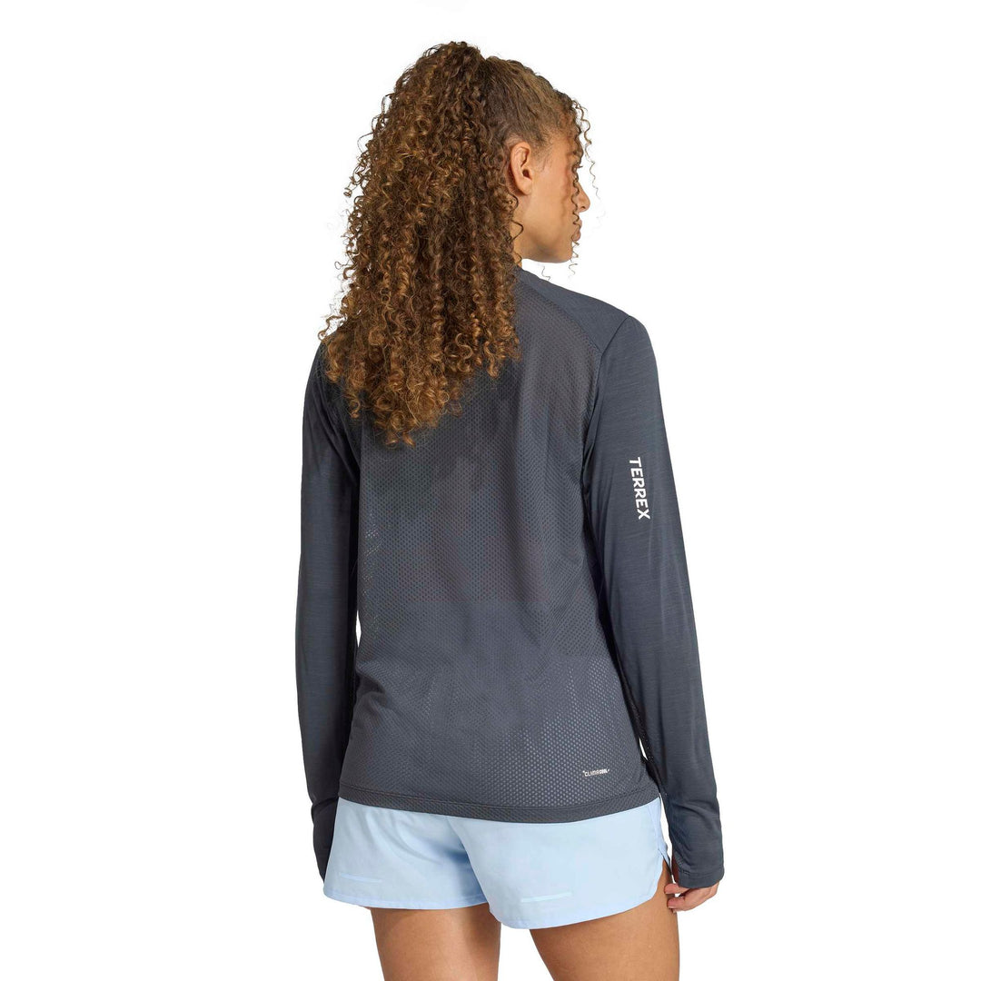 adidas W Xpr Ls Tee - carbon