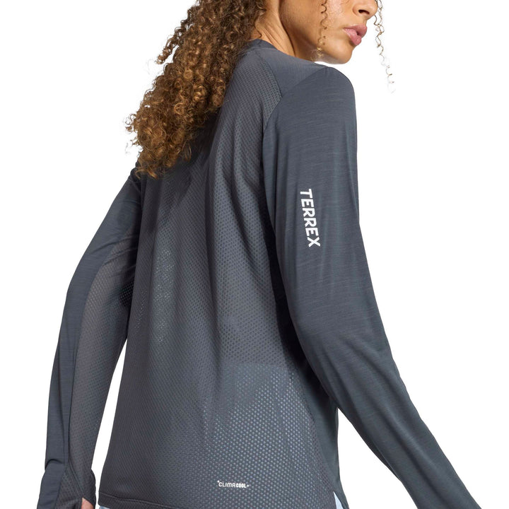 adidas W Xpr Ls Tee - carbon
